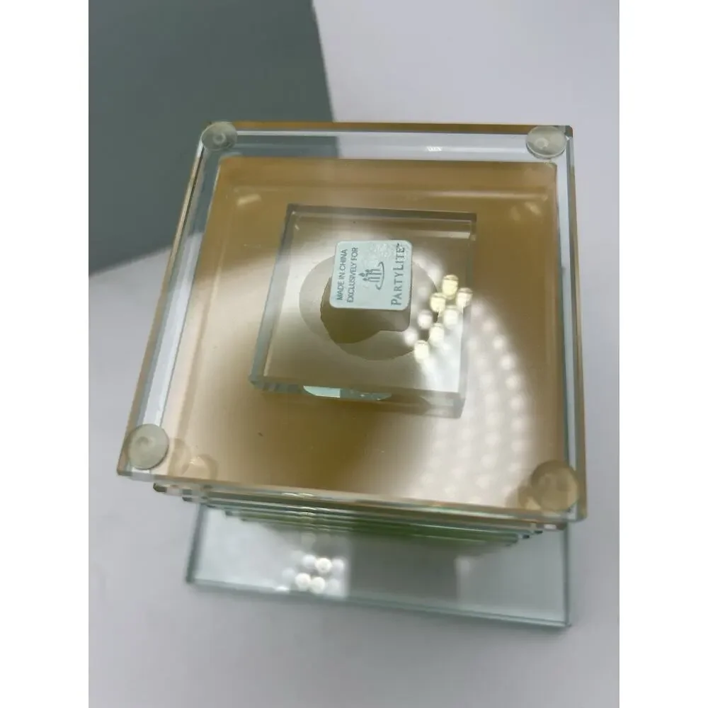 PartyLite Multicolor PRISM CANDLE HOLDER P 9271, 4
